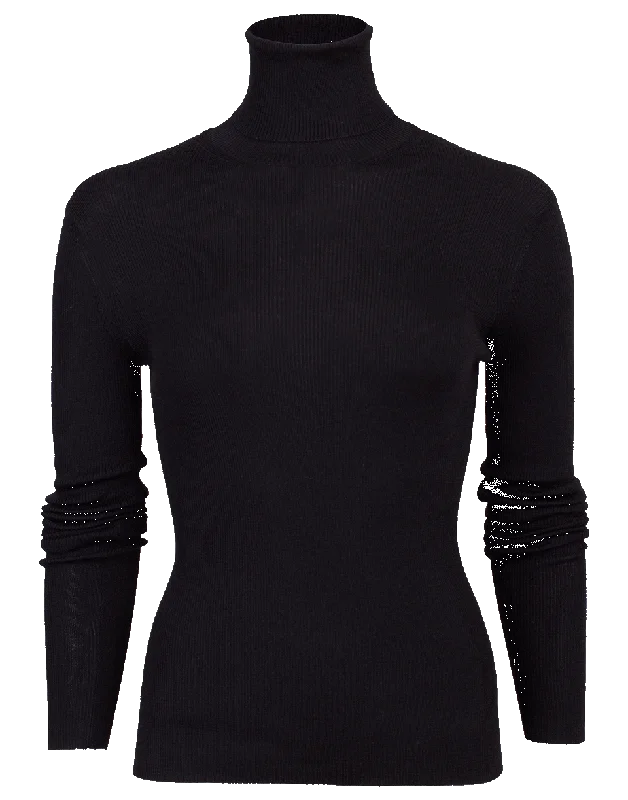 Ribbed Turtleneck