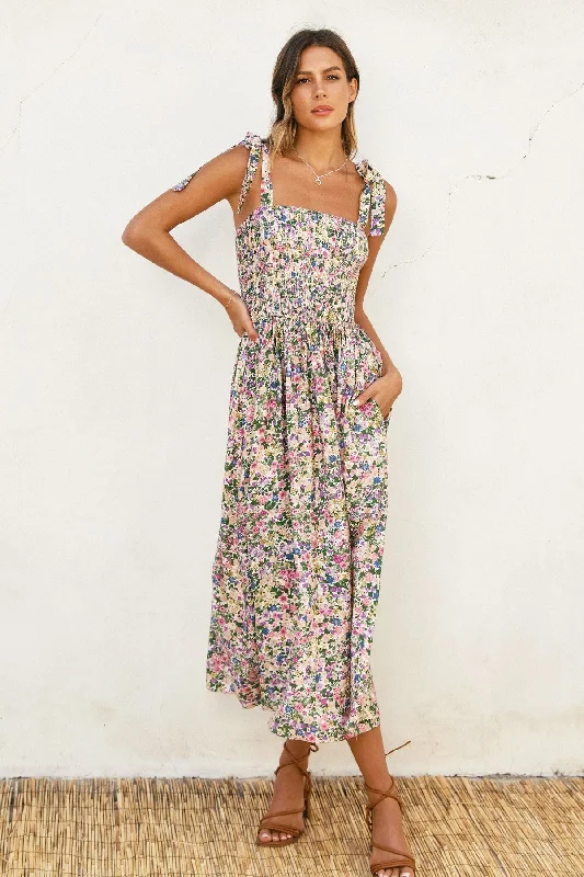 Floral Party Dress