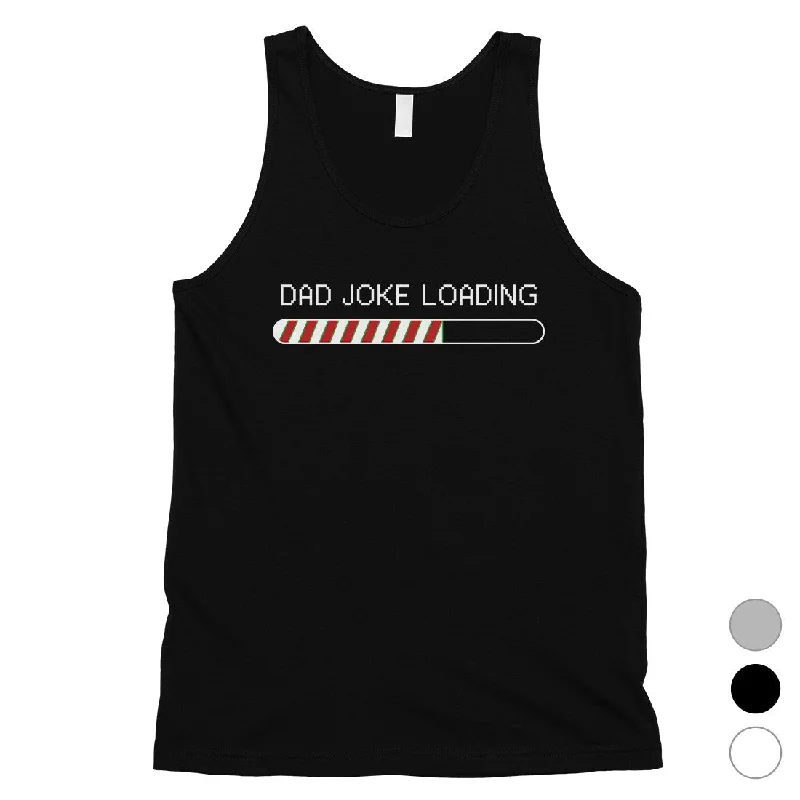 Dad Joke Loading Christmas Mens Tank Top