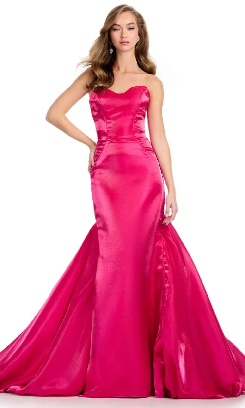 Ashley Lauren 11996 - Sweetheart Mermaid Satin Prom Dress