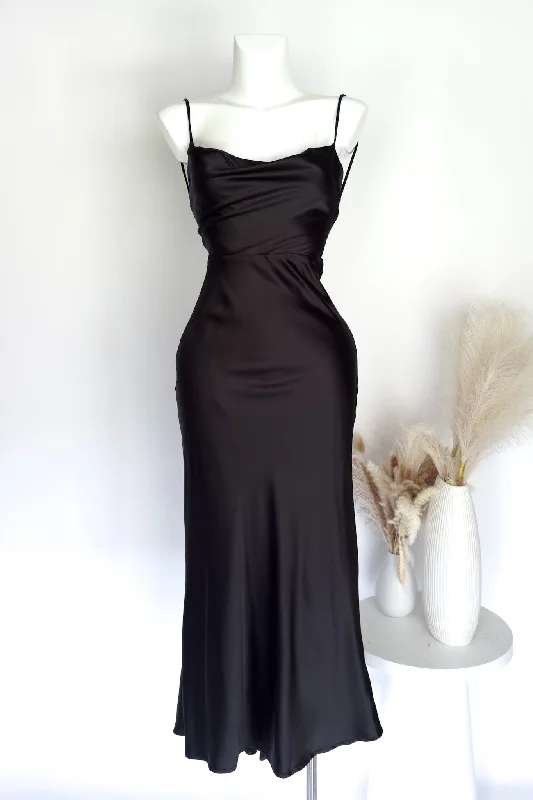 Oriana Maxi Dress - Black