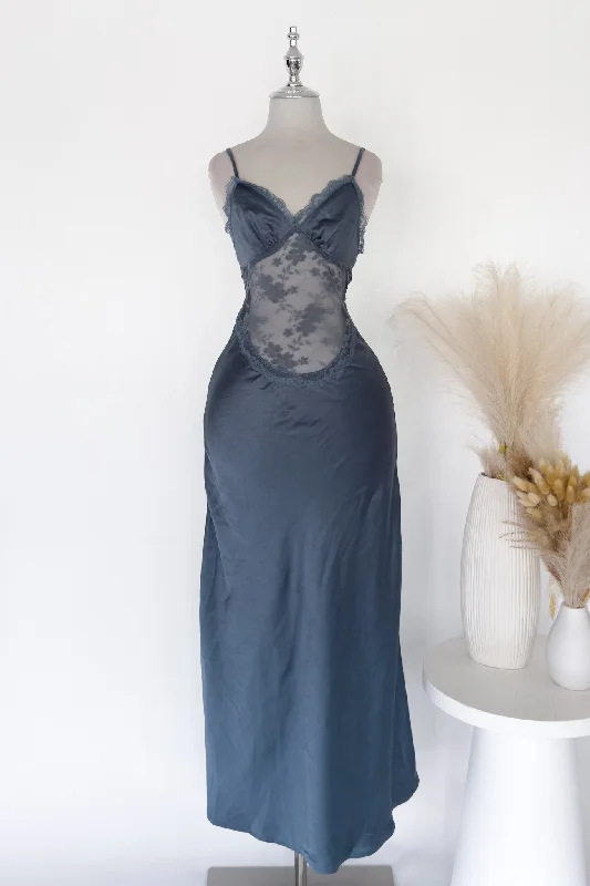 Navy Maxi Dress - SAMPLE SALE