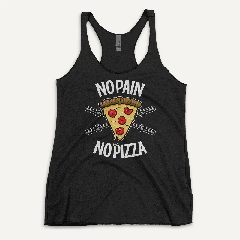 No Pain No Pizza Women's Tank Top