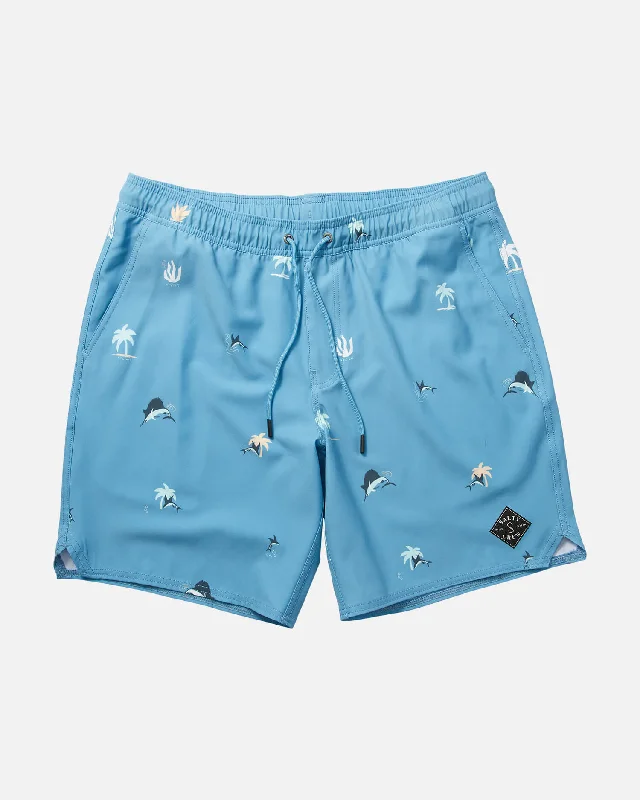 Lowtide Elastic Boardshort - Azul