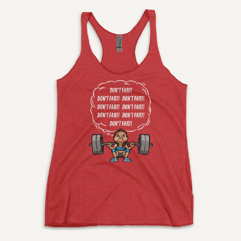 Don’t Fart Squat Women’s Tank Top